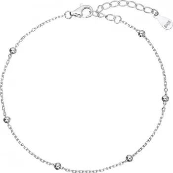 Náramek Stříbrný náramek s kuličkami 63019