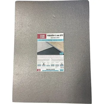 Kročejová izolace Egibi Podložka XPS CLASSIC pod laminát. podlahy - XL harmonika, 3x590x1580mm, bal.5,59m2