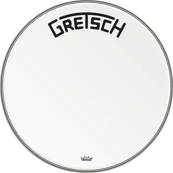 Blána GRETSCH Broadkaster Logo Bass Drum Head Coated 22"