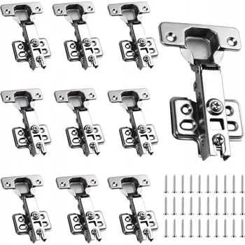 Bezpečnostní kamera 10x ROHOVÝ NÁBYTKOVÝ ZÁVĚS pro skládací dveře 110° - SKLÁDACÍ ČELO - ROHOVÁ SKŘÍŇKA