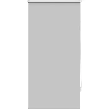 Roleta PVC roleta šedá 60 x 120 cm s bílým řetízkem