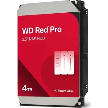 Interní pevný disk Disk WD Red Pro WD4005FFBX 4TB 3,5" 7200 ot/min 256MB SATA III pro NAS