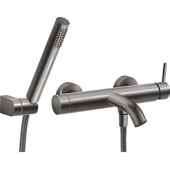 Vodovodní baterie FERRO Vanová baterie CIRICULUS včetně příslušenství, gun metal (BCK11GM)