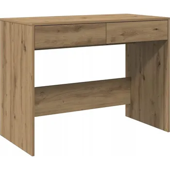 Psací stůl Psací stůl dub artisan 101 x 50 x 76,5 cm se 2 zásuvkami