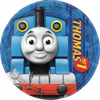 Talíř Amscan Talíře Tomáš a jeho přátelé 18 cm 8 ks