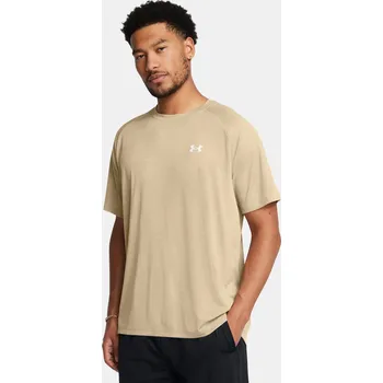 Pánské tričko Pánské tričko Under Armour UA Tech Textured SS 1382796-300 Hnědá 3XL