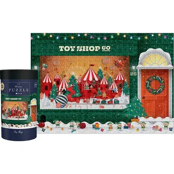 Puzzle Puzzle Vánoce BN Toy Shop, tuba 500 dílků