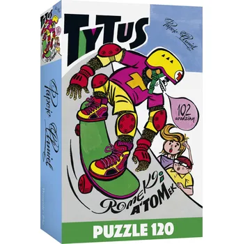Obraz Titus, Romek a A'Tomek. Puzzle. 120 dílků