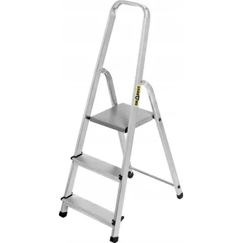 Žebřík Hliníkový Žebřík pro domácnost Drabest 3st 125 kg