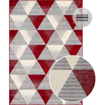Koberec Kusový koberec GIRONA 2061 371 Red Rozměr: 68x110 cm
