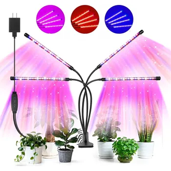 LED panel 4X LED PANEL PRO RŮST ROSTLIN PLNÉ SPEKTRUM ČASOVAČ USB 15W 80 LED