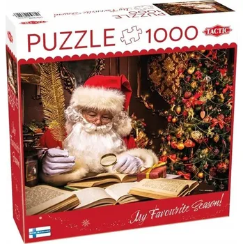 Puzzle Puzzle 1000 dílků Santa Claus ve svém domě