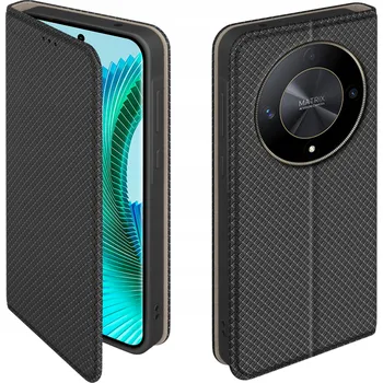 Pouzdro na mobilní telefon Flipové Pouzdro KrainaGSM pro Honor Magic6 Lite černé