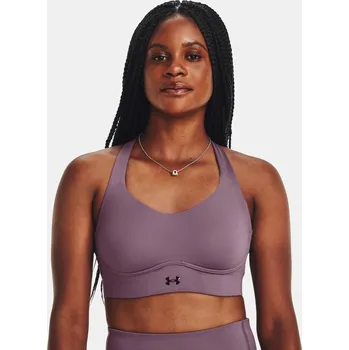 Podprsenka Dámská podprsenka Under Armour UA Uplift Mid 1376874-500 Fialová 32C