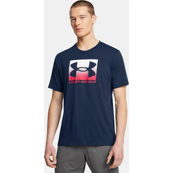 Pánské oblečení Pánské tričko Under Armour UA M BOXED SPORTS UPDATED 1386793-408 Modrá XS