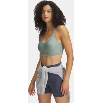 Podprsenka Dámská podprsenka Under Armour UA Infinity Low Mesh 1388502-348 Zelená XL D-DD