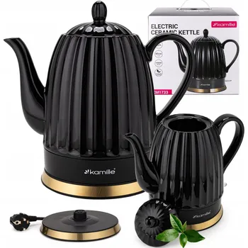 Rychlovarná konvice Rychlovarná konvice Kamille KM1733 1200 W 1,5 l černá