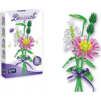 ostatní stavebnice STAVEBNICE KVĚTINOVÁ KYTICE K SESTAVENÍ - BOUQUET DIY - 223 DÍLKŮ