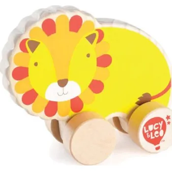 Obraz Dřevěný Lev Lucy & Leo