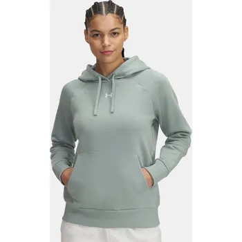 Dámská mikina Dámská mikina Under Armour UA Rival Fleece Hoodie 1379500-348 Zelená XS