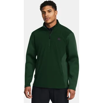 Pánská mikina Under Armour Pánská mikina UA Drive Pro Storm Hyb HZ 1387118-301 Zelená SM