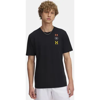 Pánské oblečení Pánské tričko Under Armour UA M 60/40S EVOL LOGO SS 1390165-001 Černá XXL