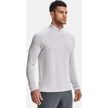 Pánská móda Pánské tričko Under Armour Tech 2.0 1/2 Zip 1328495-014 Šedá SM
