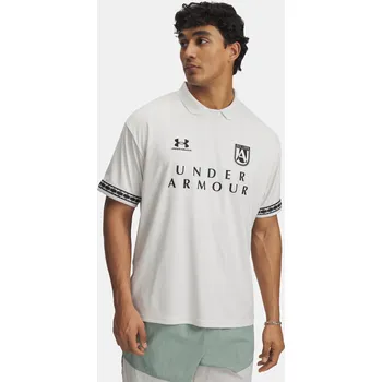 Pánské tričko Under Armour Pánské tričko M's 96 Terrace Jsy SS 1390110-110 Bílá XXL