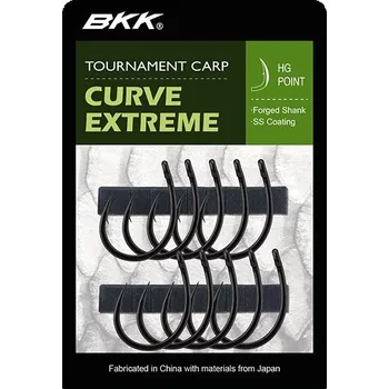 Rybářský háček BKK Háček Curve Extreme Velikost 4 10ks