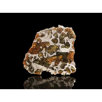 Přírodní kámen Meteorit | Pallasit | Seymchan | 13,84 g