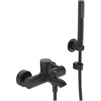 Ideal Standard Vanová nástěnná baterie s příslušenstvím, černá - BC270XG