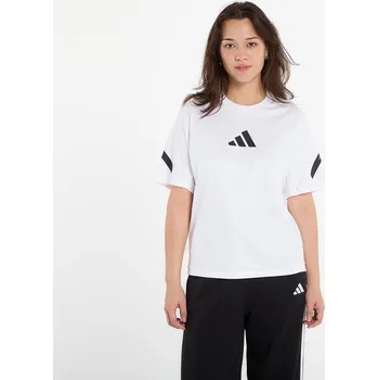 Dámské oblečení Tričko adidas W Z.N.E. Tee White L