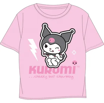 Dívčí tričko Dívčí tričko KUROMI růžové, vel. 128, 152cm Velikost: 152cm