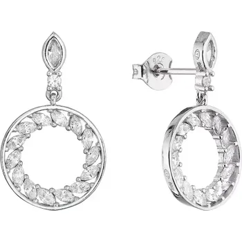 Náušnice Stříbrné náušnice kruhy 11554.1