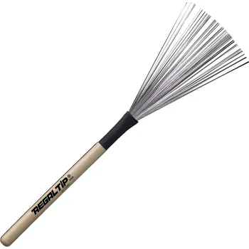 Příslušenství pro bicí nástroj REGAL TIP XL Hickory Handle Brushes (551W-XL)