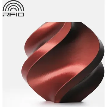 Filament Bambu Lab PLA Silk Dual Color Velvet Eclipse (Black-Red) - Filament