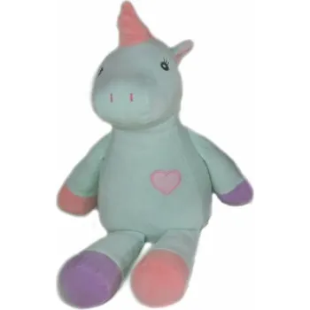 plyšák Plyšák Jednorožec zelený – 40 cm