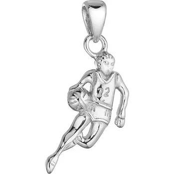 Oblečení a móda Stříbrný přívěsek basketbalista 64072