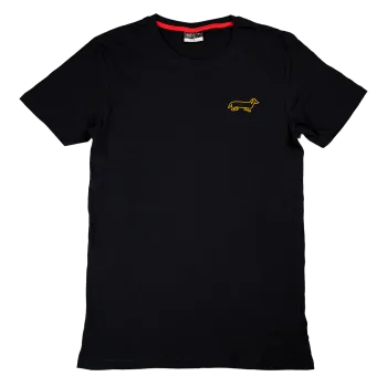 Náhradní díl pro kávovar The Naughty Dog - Tričko s jezevčíkem - tmavě modré - S