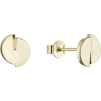 Oblečení a móda Pozlacené náušnice rozpůlená kolečka 61145