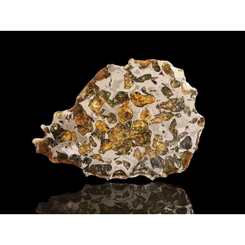 Přírodní kámen Meteorit | Pallasit | Seymchan | 16,18 g