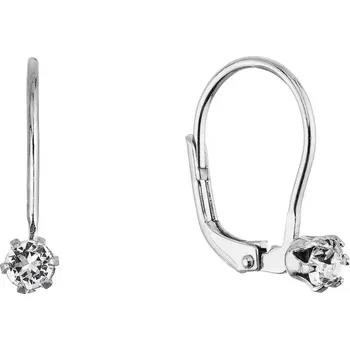 Oblečení a móda Stříbrné visací náušnice se Swarovski krystalem 31322.1