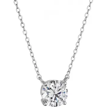 Oblečení a móda Stříbrný náhrdelník ELEN 12M00006 moissanite