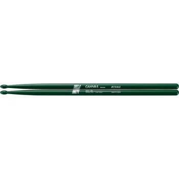 Příslušenství pro bicí nástroj TAMA Canvas Series Drumsticks 5A Dark Green