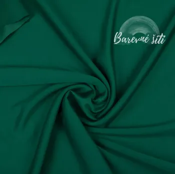 Teplákovina MÁSLOVÁ Zelená 260g (E)1,45m/ks (Elegantní lesklá teplákovina)