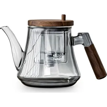 Konvice na čaj Alta Herba Čajová konvice Herbarium 550 ml Kouřové sklo