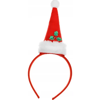 Vánoční dekorace Dárek k Vánocům Mikuláše Čelenka Čepice Mikuláše Vánoční