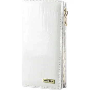 Peněženka Gregorio peněženka z pravé kůže bílá - dámská