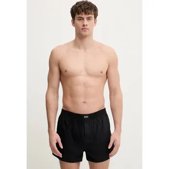 Boxerky Bavlněné boxerky BOSS 2P Boxer S. CW Peach 2-pack 50515464 černá 99C, vel. XL