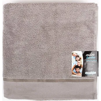Ručník Ručník Star 50x100 cm světle šedá